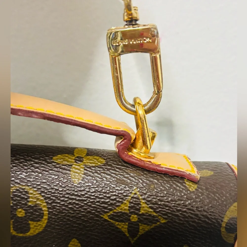 Louis Vuitton Monogram Brown and Gold Handbag - Picture 2 of 6